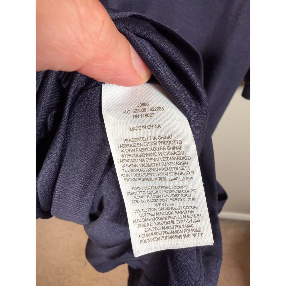 Boden Benedicta Ponte Dress Size 20 R Navy Blue Preppy Work Career Mod Retro - Picture 10 of 11